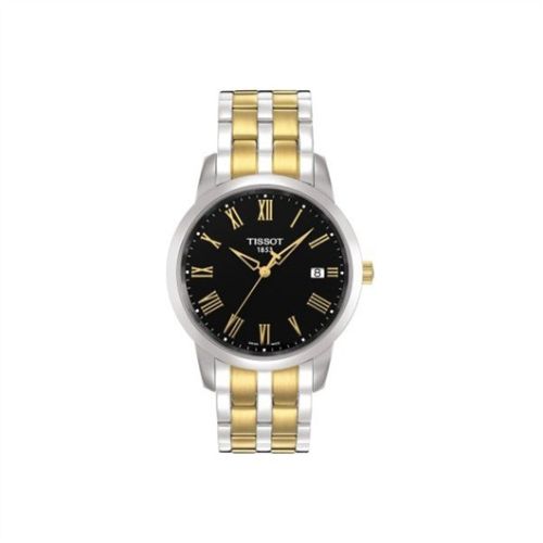 Tissot Dream Quartz 38 Stainless Steel / Yellow Gold PVD / Black / Bracelet